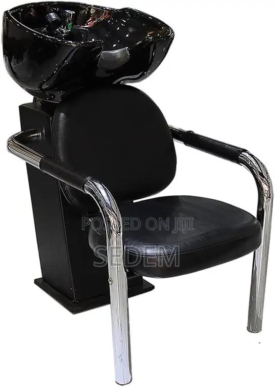 Salon Hair Washer - Black Ceramic Backwash Unit - 1