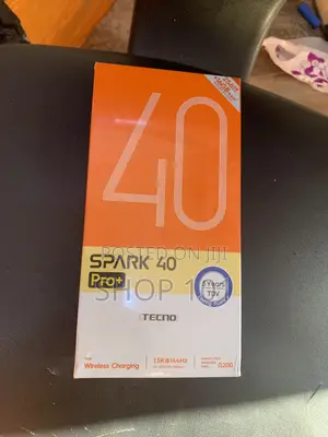 New Tecno Spark 40 Pro+ 256GB Black