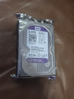 3TB WD Purple Surveillance HDD for Desktop/CCTV