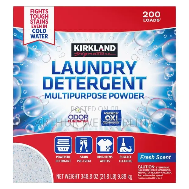 Kirkland Signature Powder Laundry Detergent, 200 Loads - 1