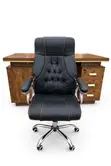 1.4m Executive Office Table and Chair - 1
