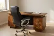 1.4m Executive Office Table and Chair - 2