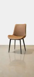 Brown Upholstered Dining & Accent Chair - 2