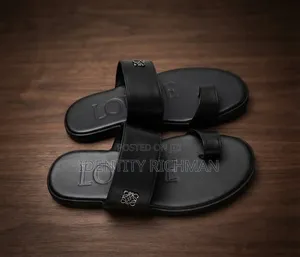 New Quality Black Loewe Slippers