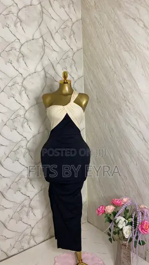 Black & White Dinner Dress