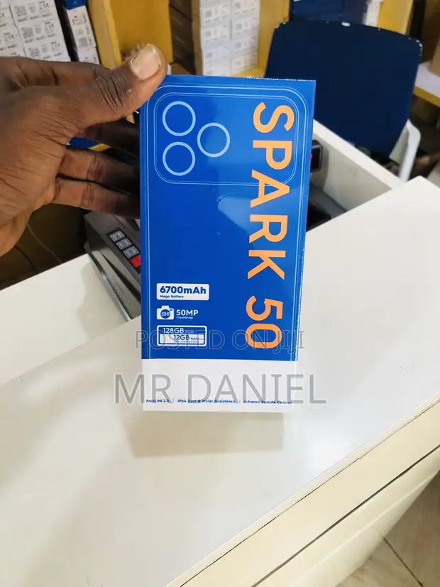 New Tecno Spark 50 128GB Black - 1