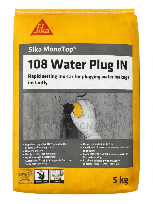 Sika Plug-In 108 Waterproof Sealant - 1