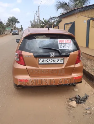 Honda Fit Sport 2011 Orange