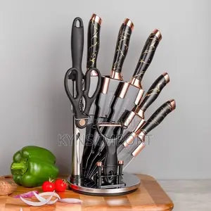 ER Evrywealth 9-Piece German Steel Knife Set