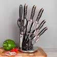 ER Evrywealth 9-Piece German Steel Knife Set - 1