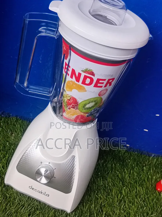 Decakila 1.5L Stand Blender - White - 1