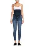 TIME & TRU Women's Maternity Skinny Jeans - Size L, XL - 2