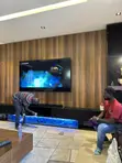TV Stand Aquarium with 20 Fish - 2