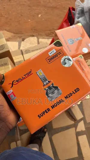 30,000 Watts Orange Blue Car Light
