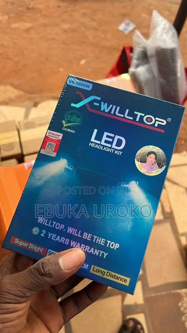 5000 Watts Blue Light Bulbs for Cars - 1