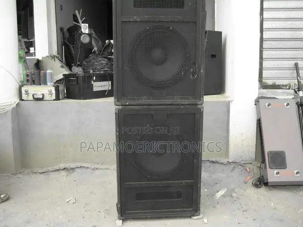 RCF 18-Inch Subwoofer Pair - 1