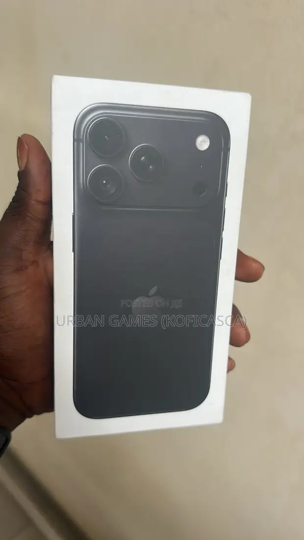 New Apple iPhone 18 Pro Max 256GB Black - 1