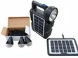 Solar Rechargeable Lamp with Radio, Bluetooth, MP3 & LED Bulbs - 1