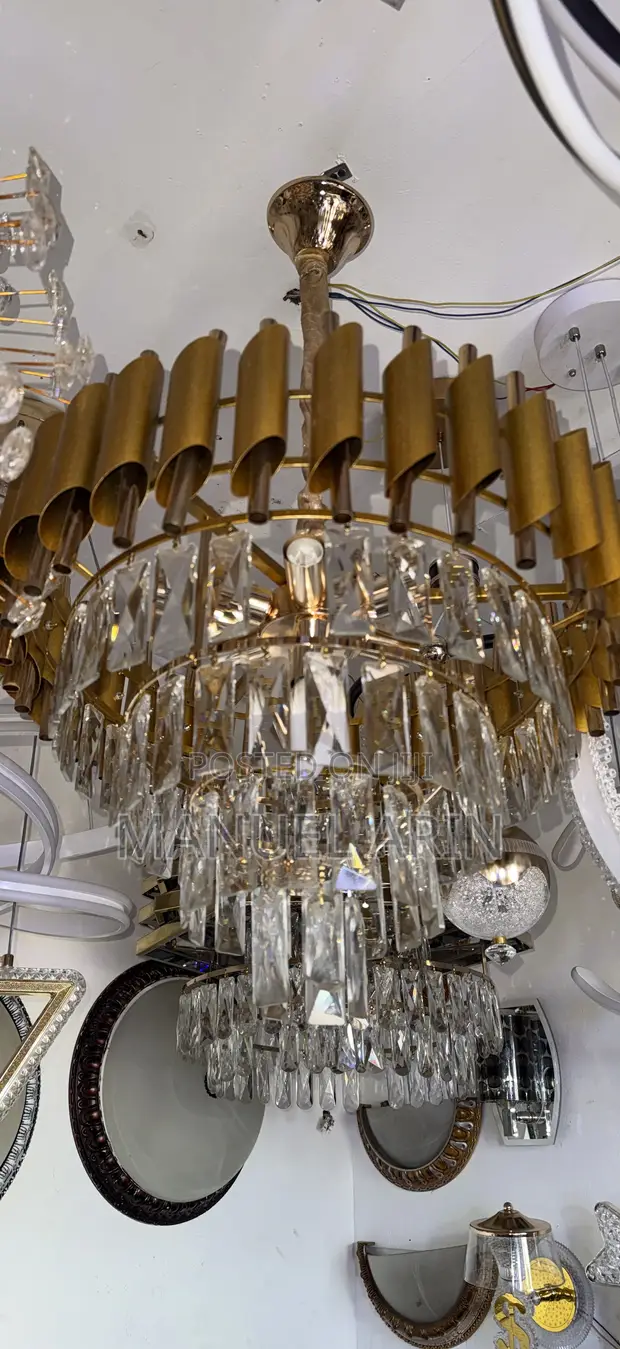 Original Crystal Hanging Light for Hall & Bedroom - 1