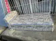 Single Sofa Bed - Patterned Fabric - 2