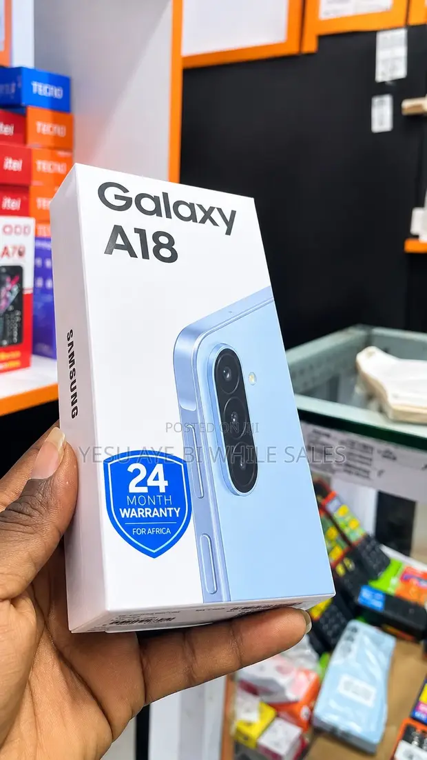 New Samsung Galaxy A18 128GB Blue - 1