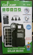 CCLamp Solar Rechargeable Light with Radio & Bluetooth - 1