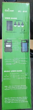CCLamp Solar Rechargeable Light with Radio & Bluetooth - 2