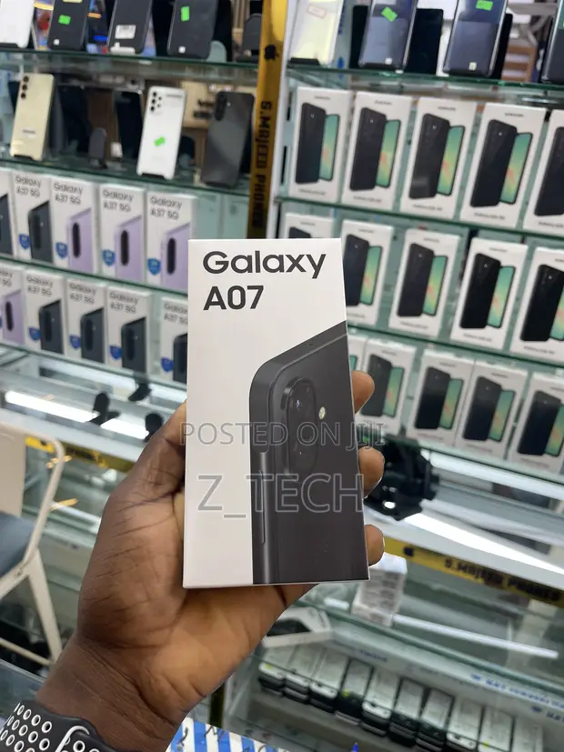 New Samsung Galaxy A07 128GB Black - 1