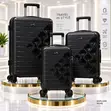 Quality 3-Piece Trolley Travel Bags - 3