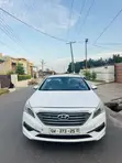Hyundai Sonata Eco 2015 White Sedan - 3