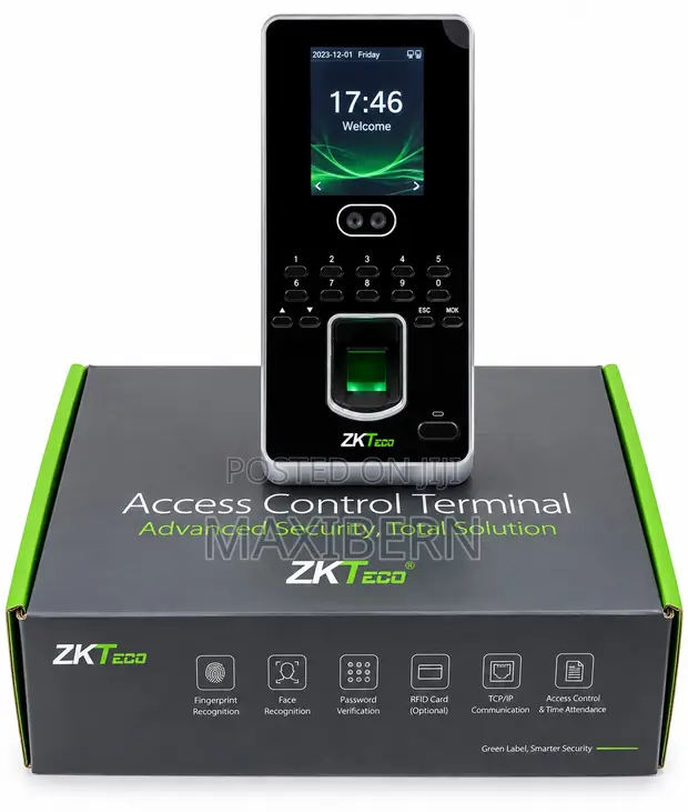 ZKTeco MultiBio 800 Face & Fingerprint Access Control - 1