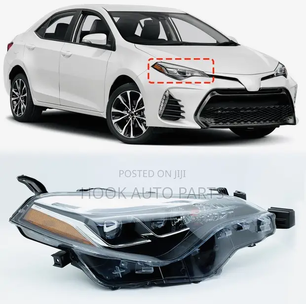 Toyota Corolla 2017-2019 Headlight Double Yoke - 1