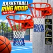 A&W Basketball Rim/Hoop (Pair) with Net - 1