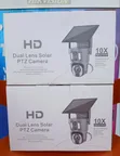 HD Dual Lens Solar PTZ Camera - 2