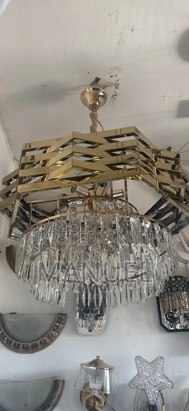 Original Crystal Hanging Light for Hall - 1