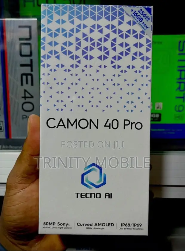 New Tecno Camon 40 Pro 4G 256GB Blue - 1
