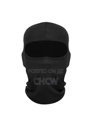 New Premium Stretchy Black Balaclava Ski Mask