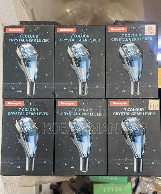 7 Colour Crystal Gear Lever - 1