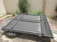 Heavy-Duty Double Swing Iron Security Gate - 1