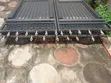 Heavy-Duty Double Swing Iron Security Gate - 2