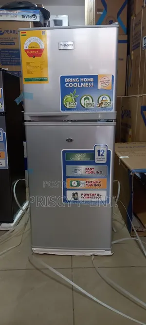 Brand New Nasco Double Door Refrigerator