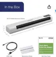 Epson Workforce DS-70 Portable Document Scanner - 1