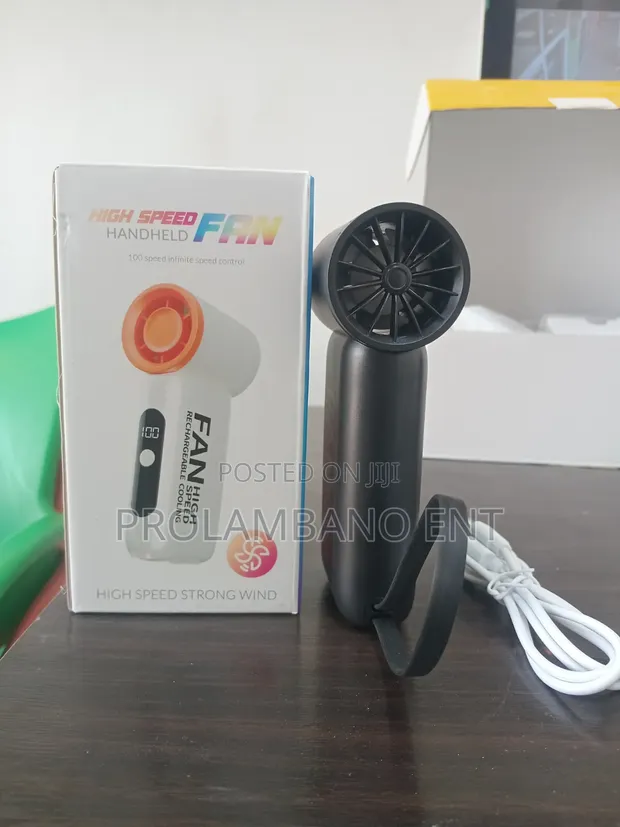 2-in-1 Handheld Fan - High Speed - 1