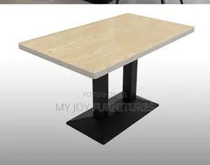 Rectangular Bar/Restaurant Table - Light Oak Wood Grain