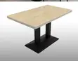 Rectangular Bar/Restaurant Table - Light Oak Wood Grain - 2