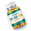 Vitamin D3 + K2 + B12 Softgels - Dietary Supplement - 2