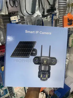 Smart IP 4G 3-Lens Solar CCTV Camera