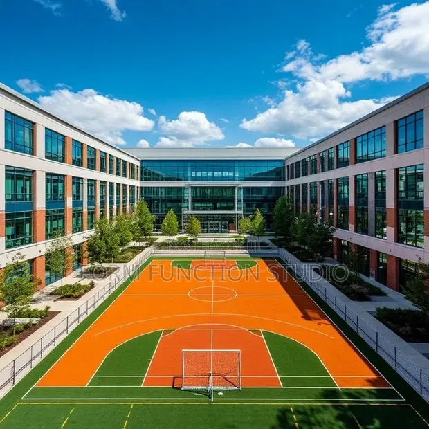 School Building Plan 7 - Biophilic Design - 1