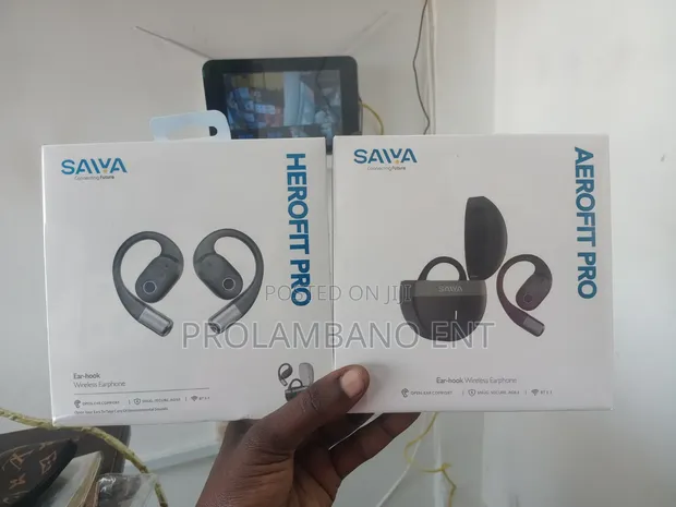 Saiva Herofit Pro Earhook Wireless Earphones - 1