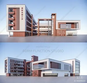 Climate-Resilient School Building Plan - Form Function Studio
